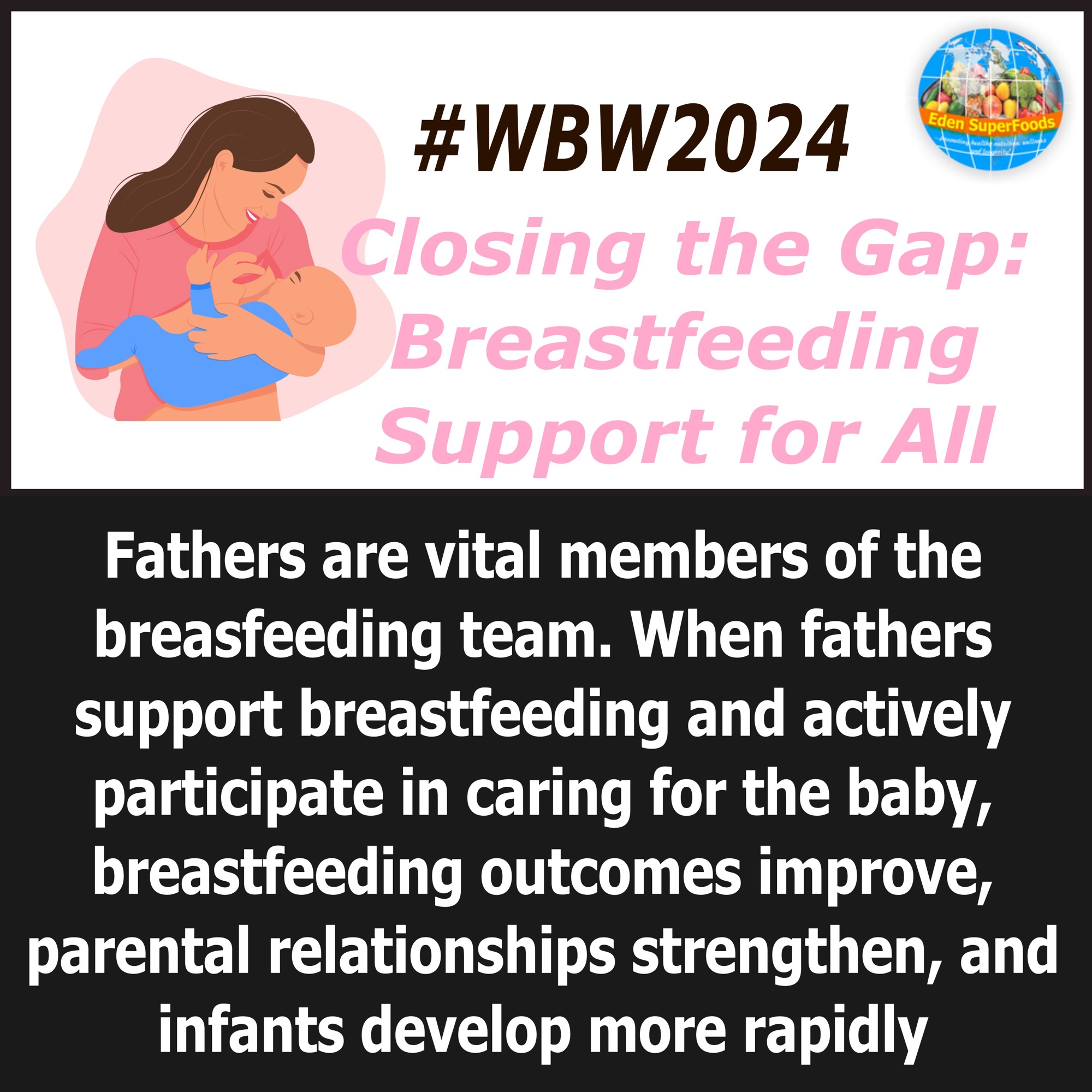 The Crucial Role of Fathers in the Breastfeeding Journey. #wbw2024 Day 6